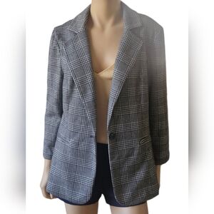 Glen Plaid Blazer